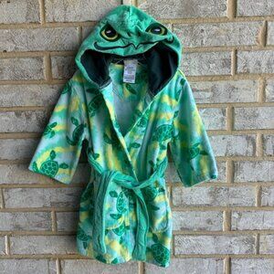 St. Eve Kids Hooded Beach Terry Swim Cover-Up Robe Kid's Size XXS (3/4).